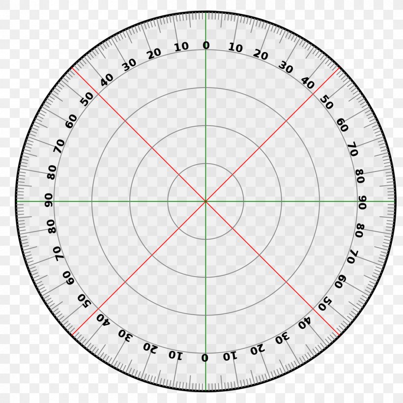 Degree Chart Protractor Circle Angle, PNG, 1200x1200px, Degree, Area, Chart, Clock, Compass Download Free