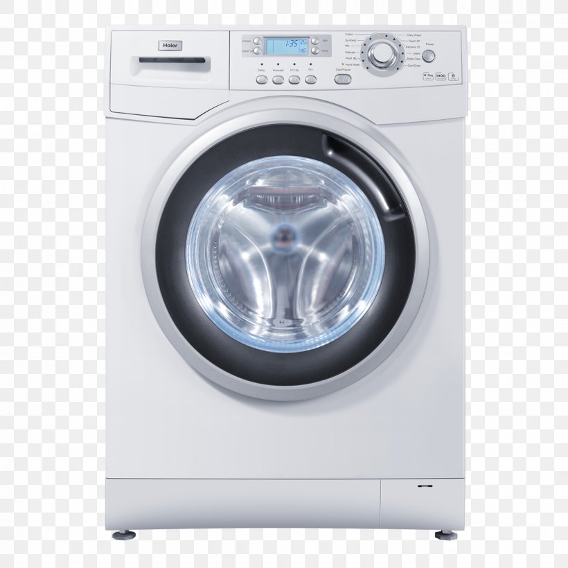 Haier Washing Machines Clothes Dryer Home Appliance Combo Washer Dryer, PNG, 1200x1200px, Haier, Clothes Dryer, Combo Washer Dryer, Condenser, Home Appliance Download Free