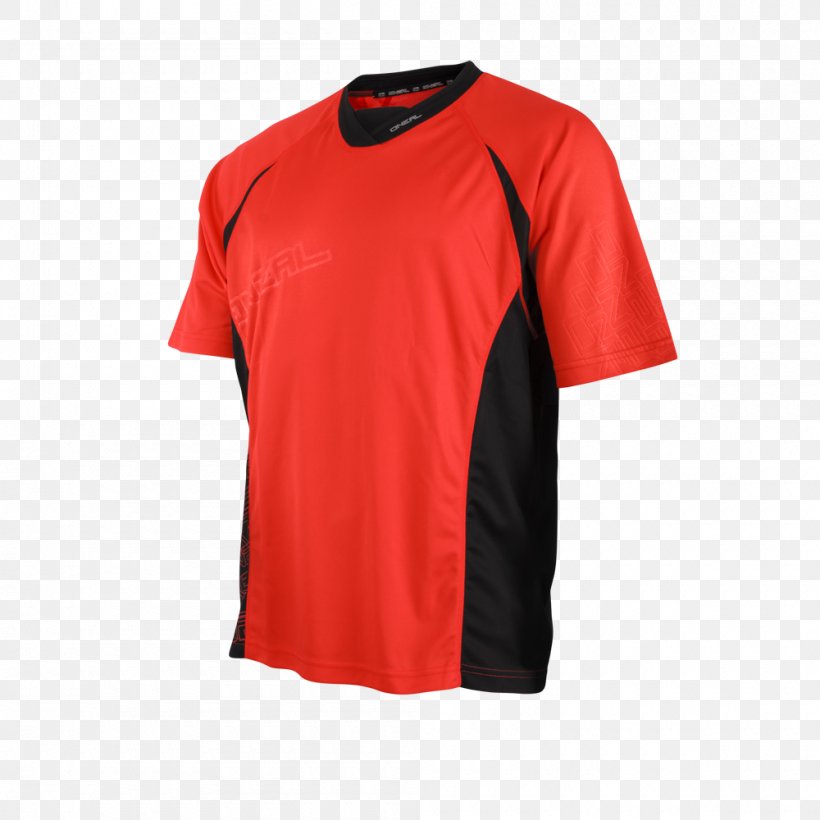 Jersey T-shirt Sleeve Clothing Sweater, PNG, 1000x1000px, Jersey, Active Shirt, Clothing, Cycling Jersey, Downhill Mountain Biking Download Free