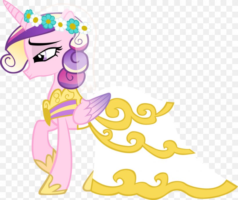Princess Cadance Princess Luna Princess Celestia Pony Wedding Dress, PNG, 900x755px, Princess Cadance, Animal Figure, Art, Bride, Canterlot Wedding Download Free