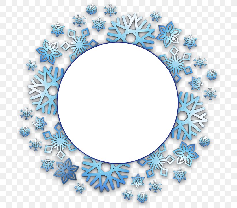 Snowflake Christmas Circle, PNG, 722x720px, Snowflake, Blue, Christmas, Point, Snow Download Free