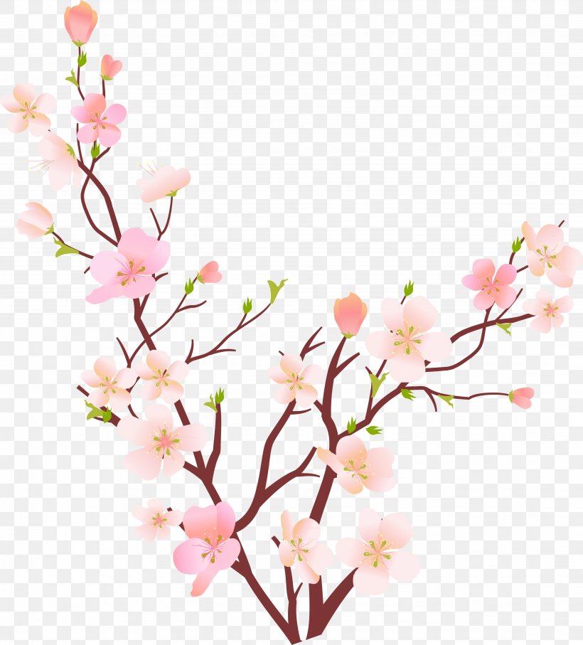 Spring RGB Color Model Clip Art, PNG, 3682x4077px, Spring, Blossom, Branch, Cherry Blossom, Computer Software Download Free