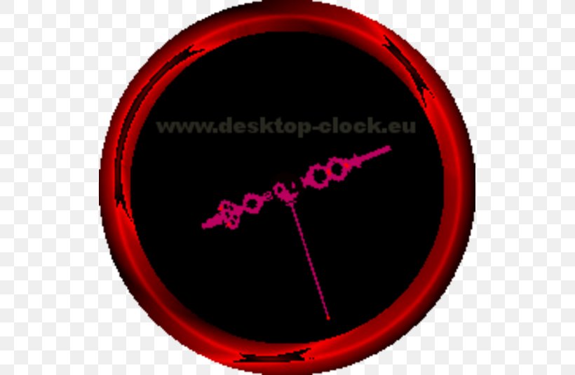 Clock Clocx Desktop Computers Softonic.com Timer, PNG, 537x535px, Clock, Computer Software, Desktop Computers, Installation, Magenta Download Free
