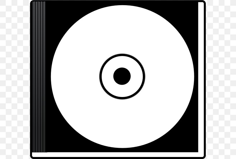 Compact Disc Optical Disc Packaging CD-ROM Clip Art, PNG, 612x554px, Compact Disc, Area, Black, Black And White, Brand Download Free