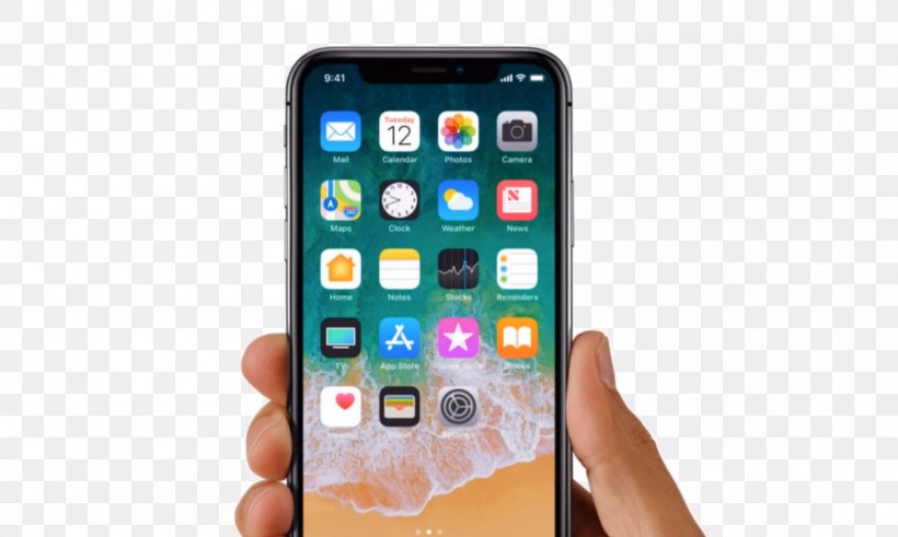 IPhone 8 Plus Face ID Telephone Smartphone, PNG, 2000x1199px, Iphone 8 Plus, Apple, Cellular Network, Communication Device, Electronic Device Download Free