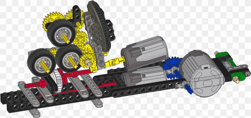 Radio-controlled Car Lego Technic Great Ball Contraption, PNG, 980x463px, Car, Auto Part, Automotive Exterior, Automotive Tire, Gear Download Free