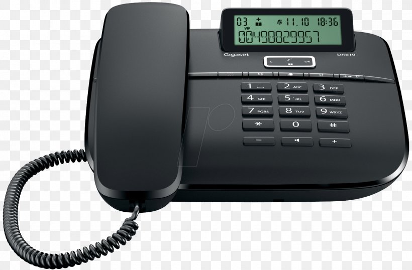 Telephone Call Home & Business Phones Gigaset Communications Handsfree, PNG, 1560x1025px, Telephone, Answering Machine, Caller Id, Communication, Corded Phone Download Free