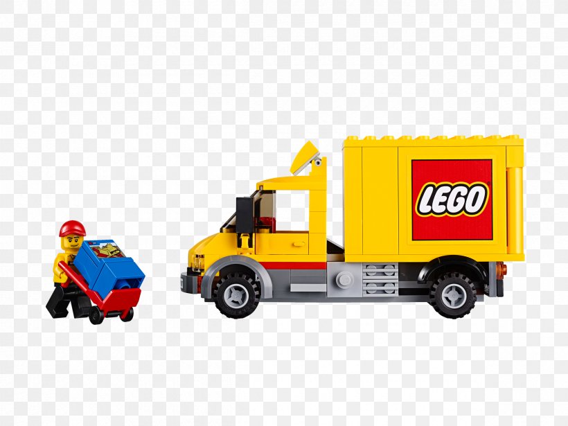 Truck LEGO 60097 City City Square Lego City Model Car, PNG, 2400x1800px, Truck, Cargo, Delivery, Delivery Driver, Emergency Vehicle Download Free