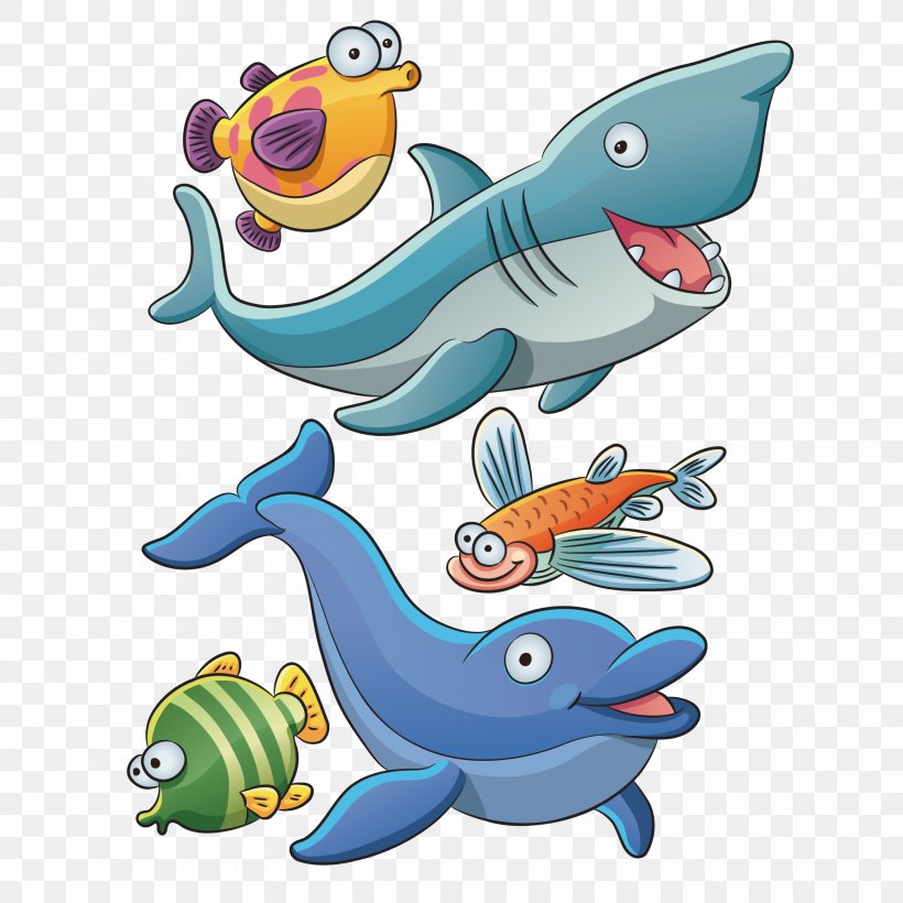 Aquatic Animal Cartoon Deep Sea Creature Clip Art, PNG, 2083x2083px, Aquatic  Animal, Art, Cartoon, Deep Sea