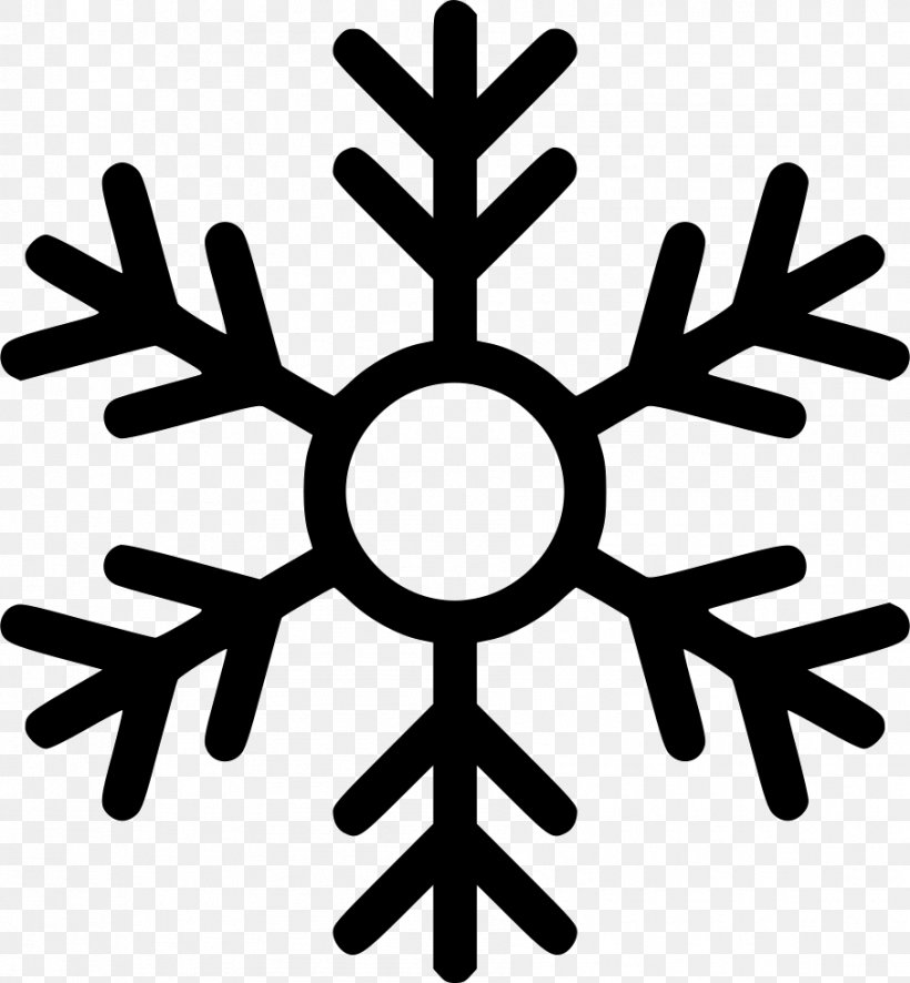 Clip Art Snowflake Illustration, PNG, 906x980px, Snowflake, Black And White, Leaf, Royaltyfree, Symbol Download Free