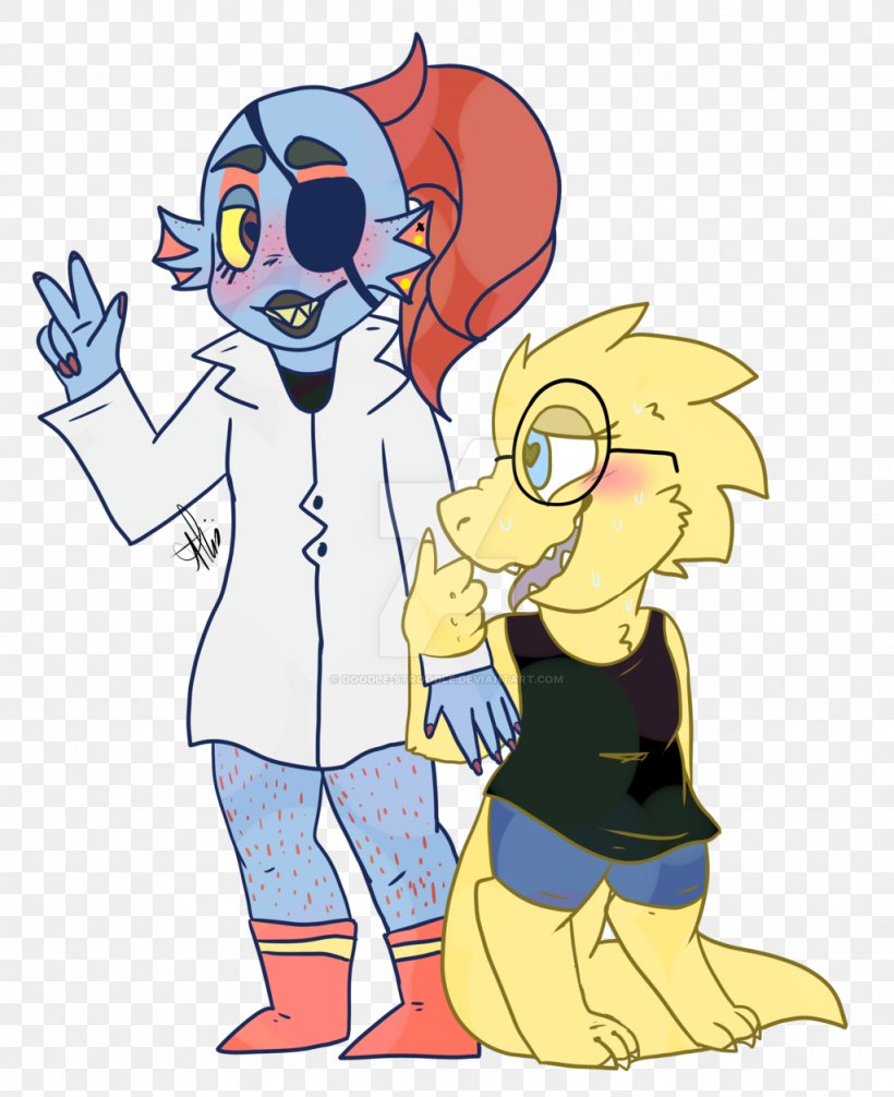 Clothing Swap Alphys Pokémon X And Y Undertale, PNG, 1024x1257px, Watercolor, Cartoon, Flower, Frame, Heart Download Free