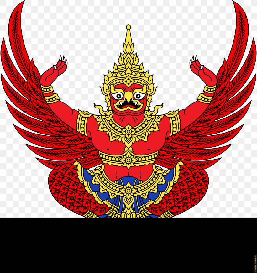 Emblem Of Thailand Garuda National Emblem Flag Of Thailand, PNG, 2000x2125px, Thailand, Emblem, Emblem Of Thailand, Flag, Flag Of Thailand Download Free