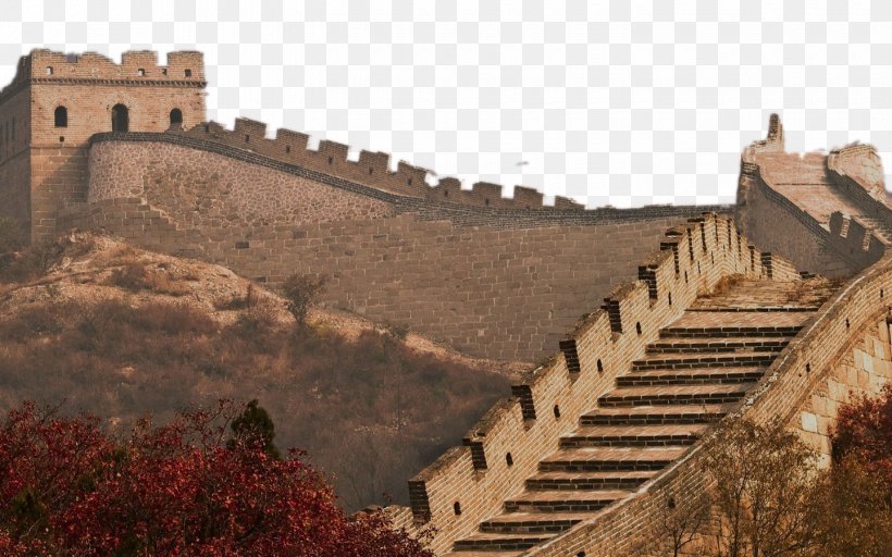 Great Wall Of China Jiayuguan City Mutianyu New7Wonders Of The World Wallpaper, PNG, 1440x900px, Great Wall Of China, Archaeological Site, Building, Canvas, Castle Download Free