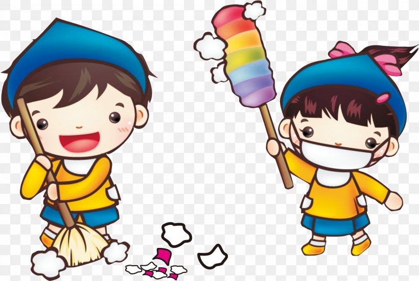 Happy Chinese New Year Cartoon, PNG, 1794x1207px, Chinese New Year, Cartoon, Child, Cleaning, Girl Download Free