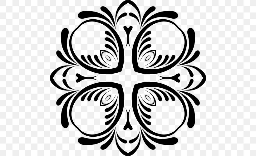 Ornament Decorative Arts Clip Art, PNG, 500x500px, Ornament, Art, Artwork, Black And White, Decoration Download Free