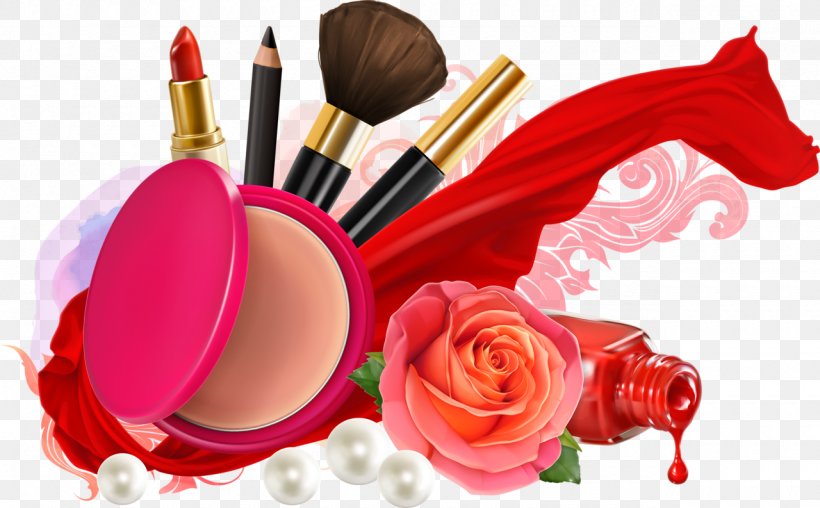 Cosmetics Vector Graphics Make-up Cosmetology Illustration, PNG, 1280x793px, Cosmetics, Beauty, Cosmetology, Drawing, Flower Download Free