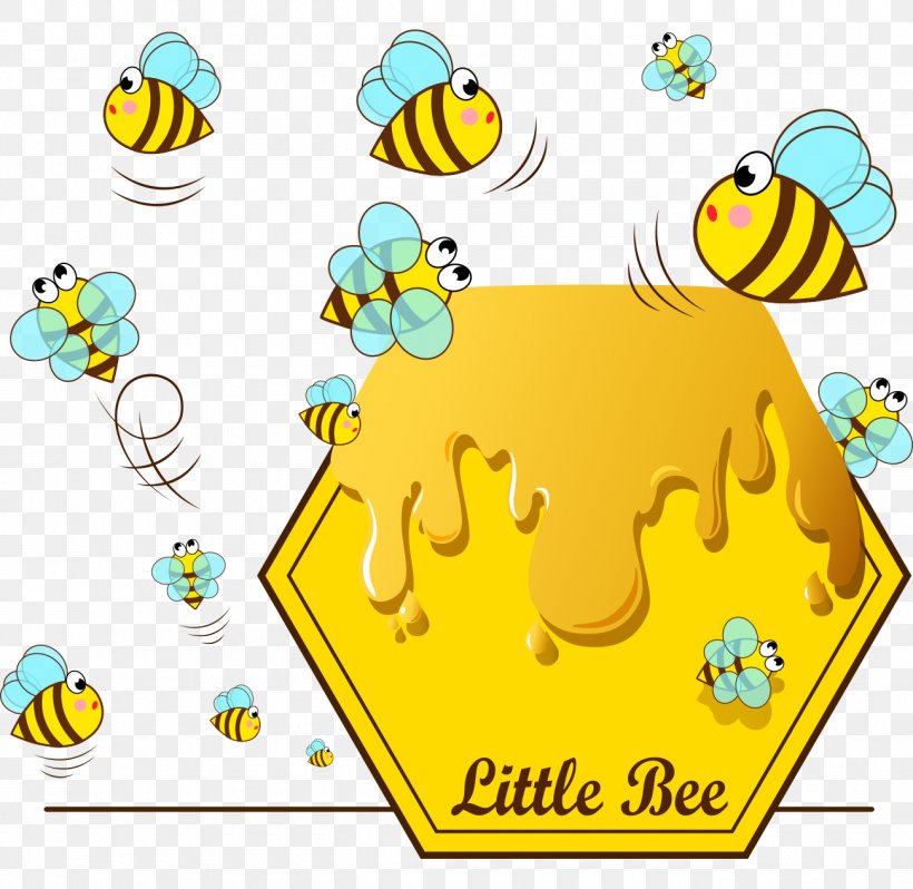 Bee Apis Florea Honeycomb Clip Art, PNG, 1300x1266px, Bee, Apis Florea, Area, Artwork, Beehive Download Free