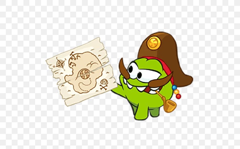 Cut The Rope Sticker Telegram Viber ZeptoLab, PNG, 512x512px, Cut The Rope, Advertising, Emoji, Fictional Character, Food Download Free