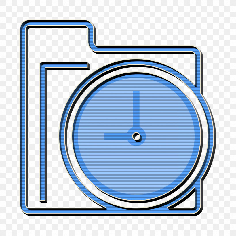 Folder And Document Icon Time Icon, PNG, 1164x1164px, Folder And Document Icon, Circle, Electric Blue, Line, Time Icon Download Free