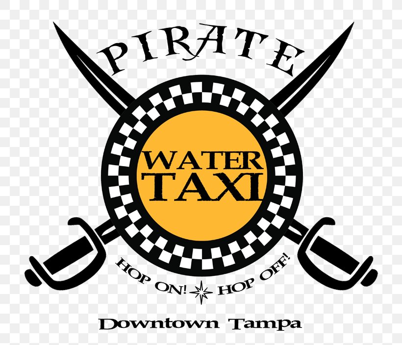 Pirate Water Taxi Tampa Bay Tampa Convention Center Tampa Riverwalk Channel District, PNG, 754x704px, Tampa Bay, Area, Black And White, Brand, Downtown Tampa Download Free