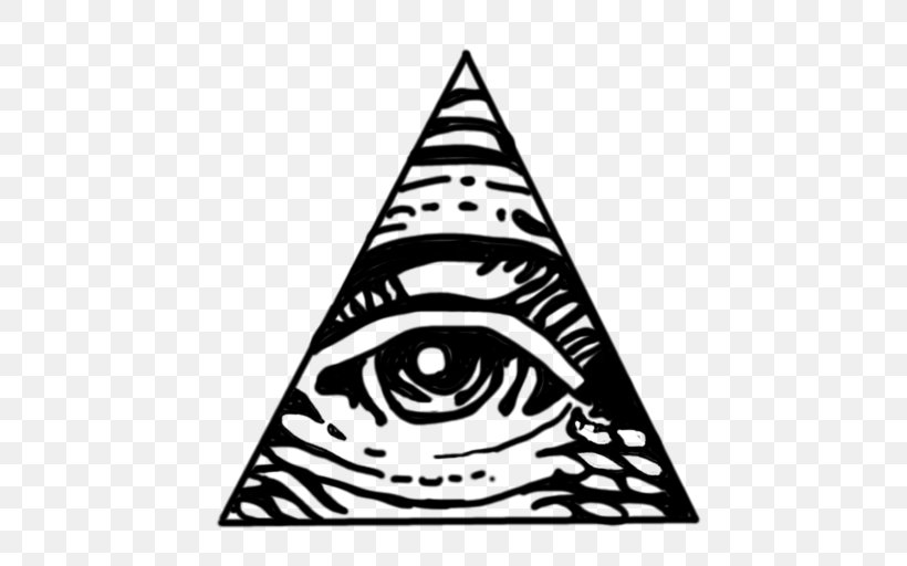 T-shirt Illuminati Secret Society Freemasonry Organization, PNG, 512x512px, Tshirt, Adam Weishaupt, Area, Art, Black And White Download Free