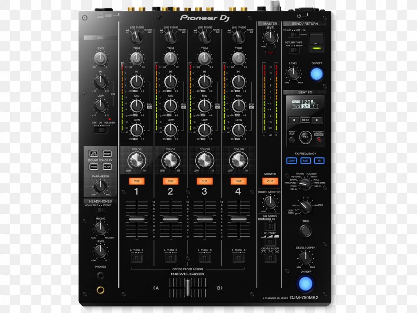 DJM Pioneer DJ DJ Mixer Disc Jockey CDJ, PNG, 1024x768px, Djm, Audio, Audio Equipment, Audio Mixers, Audio Mixing Download Free