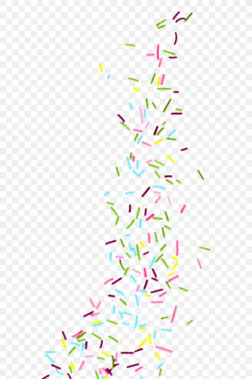 Pink Line Pedicel Confetti Plant, PNG, 2000x3000px, Watercolor, Confetti, Line, Paint, Pedicel Download Free