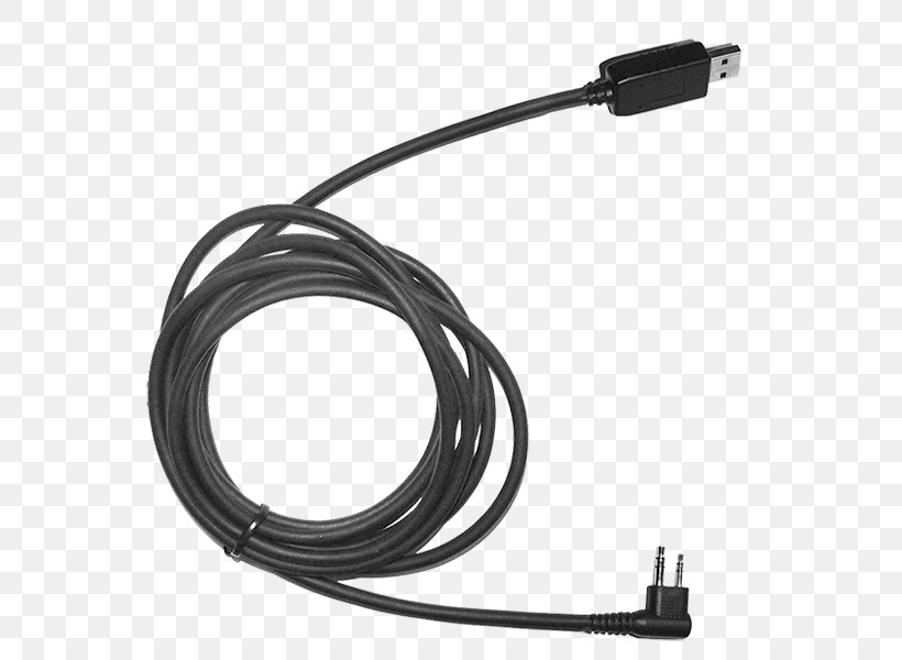 USB Electrical Cable Computer Programming Computer Software Two-way Radio, PNG, 600x600px, Usb, Bandes Marines, Cable, Communication Accessory, Computer Program Download Free