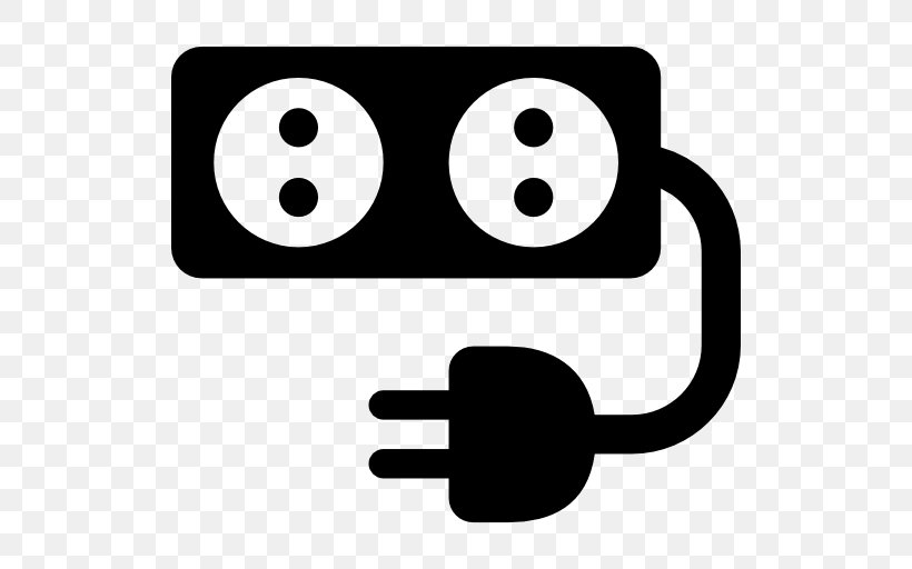 Electricity Electrical Energy Electric Current Clip Art, PNG, 512x512px, Electricity, Ac Power Plugs And Sockets, Black And White, Electric Charge, Electric Current Download Free