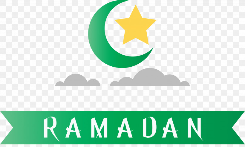 Ramadan Kareem Ramadan Ramazan, PNG, 3000x1801px, Ramadan Kareem, Area, Green, Line, Logo Download Free