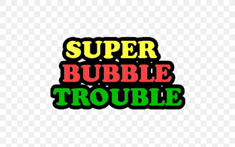 Super Bubble Trouble Logo Clip Art Font Brand, PNG, 512x512px, Logo, Area, Art, Brand, Cover Art Download Free