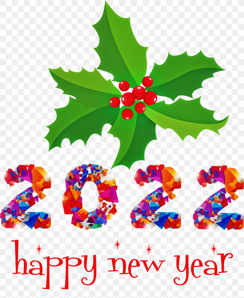 2022 Happy New Year 2022 2022 New Year, PNG, 2450x3000px, Leaf, Flower, Fruit, Meter, Plant Download Free