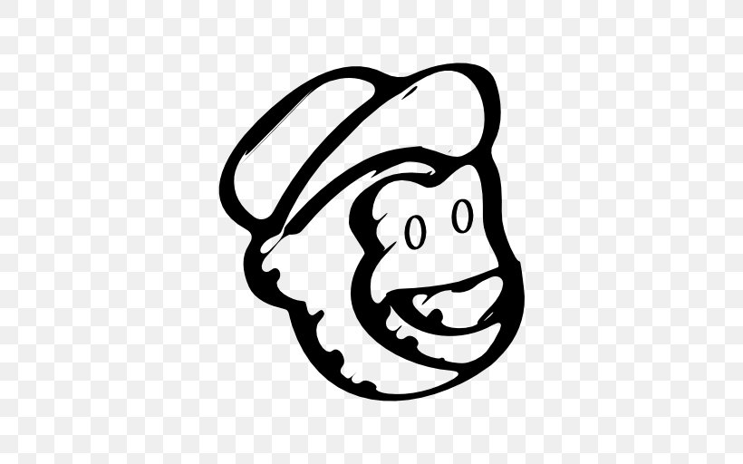 Social Media Marketing MailChimp Clip Art, PNG, 512x512px, Social Media, Area, Art, Black, Black And White Download Free