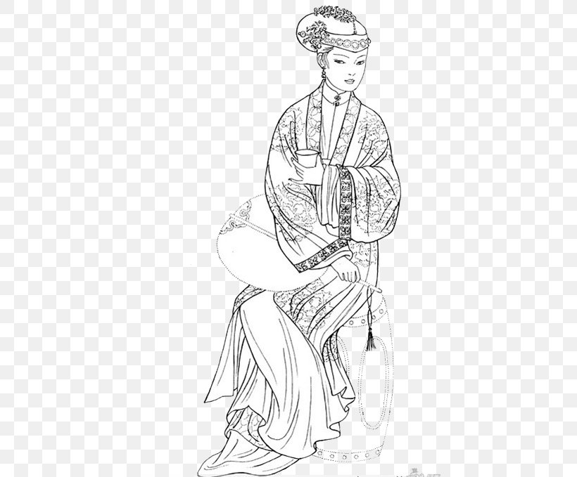 History Of China Qing Dynasty Yuan Dynasty Coloring Book, PNG, 433x679px, Watercolor, Cartoon, Flower, Frame, Heart Download Free