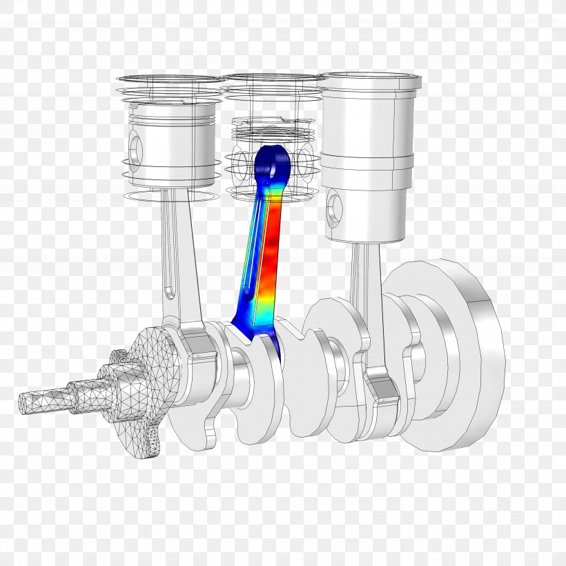 Reciprocating Engine COMSOL Multiphysics Simulation, PNG, 4096x4096px, Reciprocating Engine, Compound Steam Engine, Computer Software, Comsol Multiphysics, Cylinder Download Free