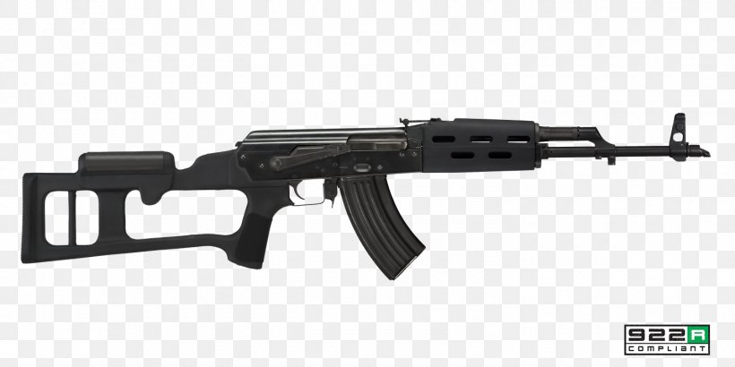 AK-47 Stock Handguard Firearm Picatinny Rail, PNG, 1500x750px, Watercolor, Cartoon, Flower, Frame, Heart Download Free