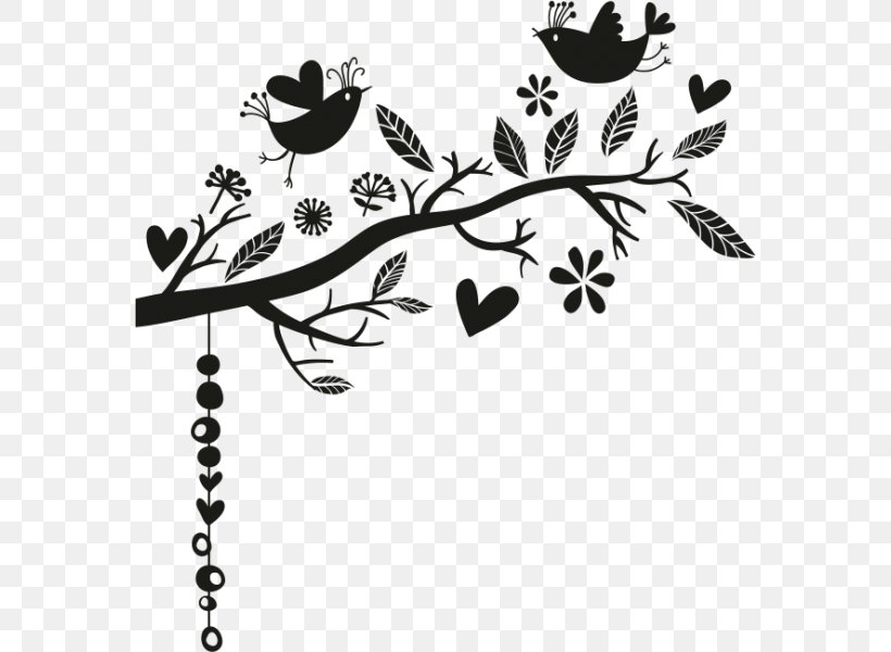 Bird Phonograph Record Paper Sticker Clip Art, PNG, 600x600px, Bird, Album, Art, Black And White, Branch Download Free