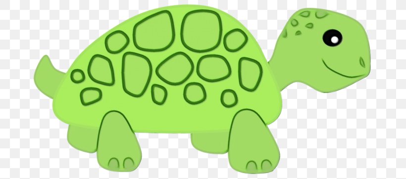 Green Tortoise Turtle Animal Figure Reptile, PNG, 700x362px, Watercolor, Animal Figure, Green, Paint, Pond Turtle Download Free