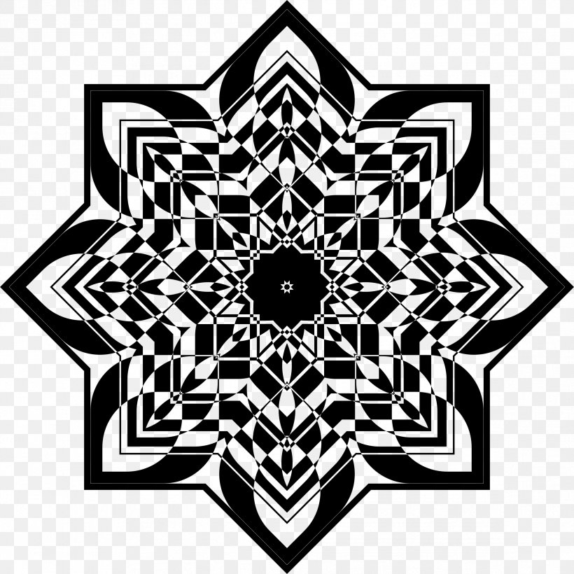 Black And White Mandala Photography, PNG, 2336x2336px, Black And White, Art, Black, Color, Drawing Download Free
