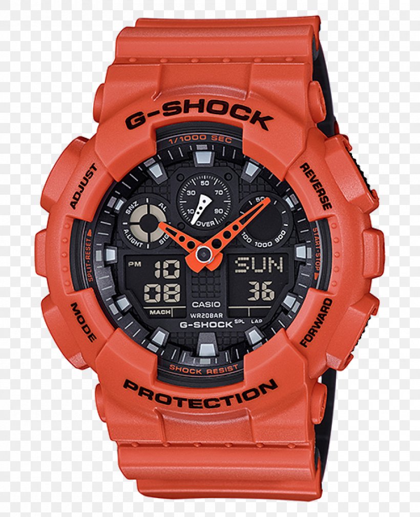 G-Shock GA100 Casio Shock-resistant Watch, PNG, 1000x1231px, Gshock, Brand, Casio, Casio Edifice, Gshock Ga100 Download Free