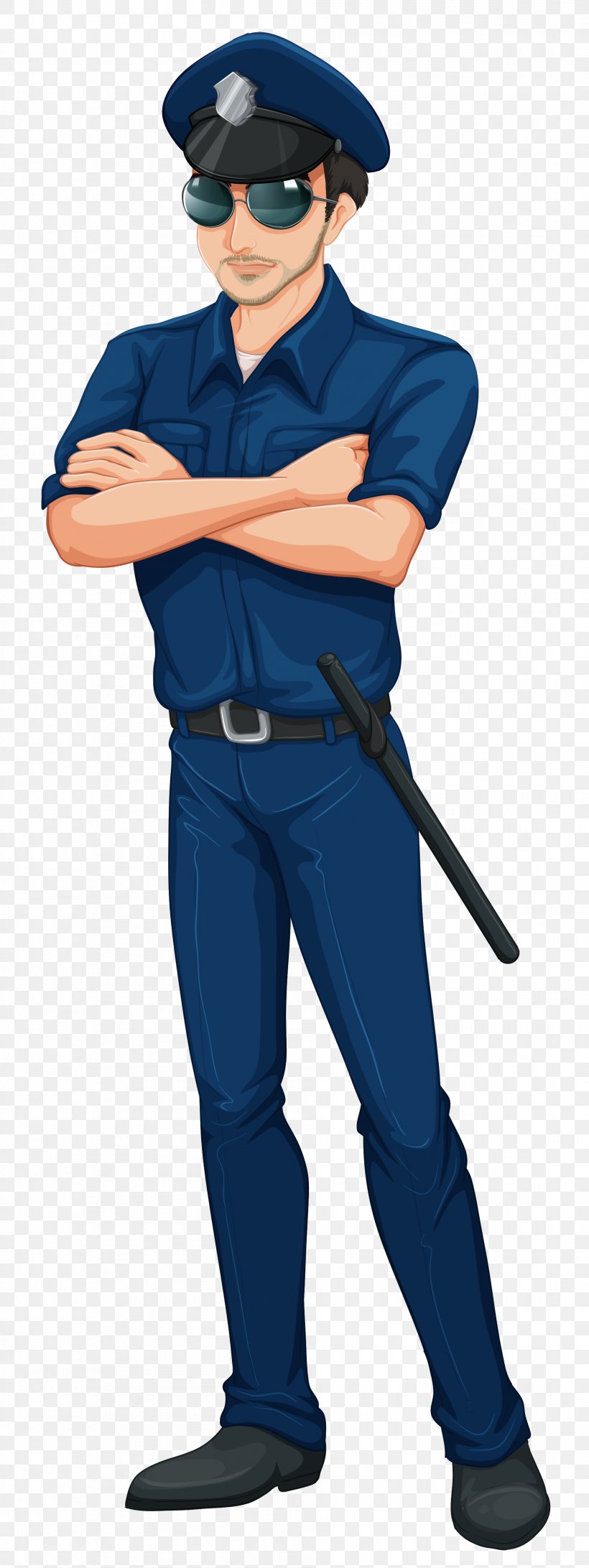 Police Officer Royal Canadian Mounted Police Illustration, PNG, 1899x5059px, Police Officer, Baseball Bat, Baseball Equipment, Crime, Electric Blue Download Free