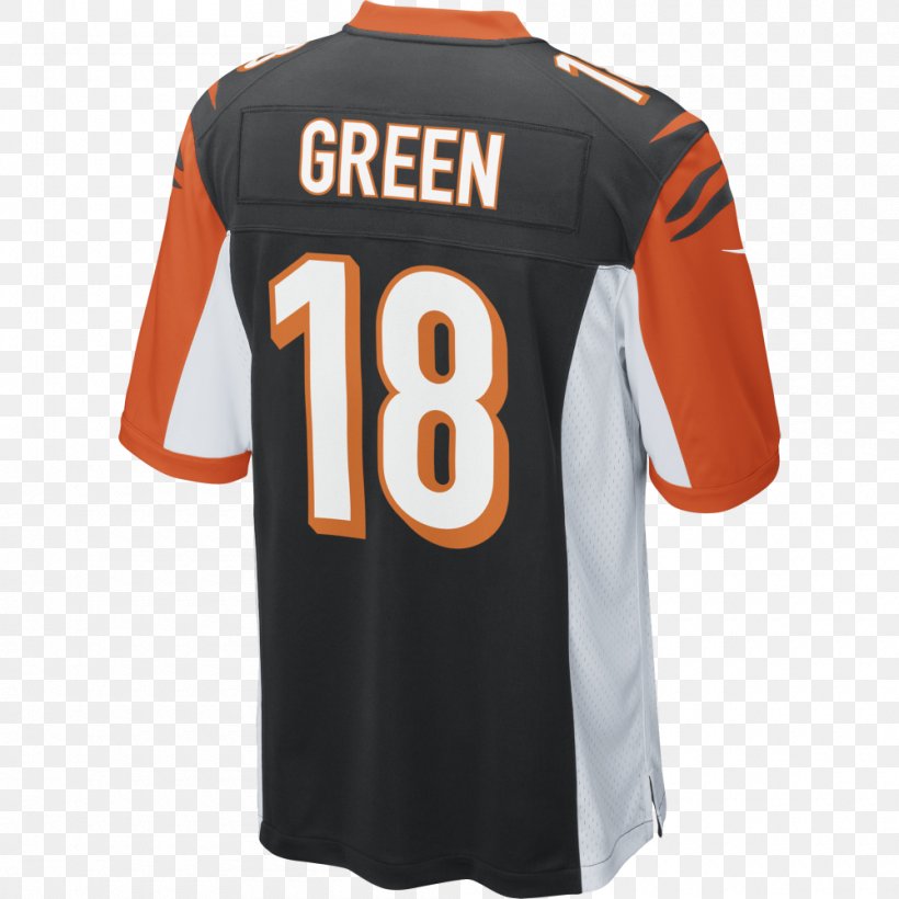 Cincinnati Bengals NFL Sports Fan Jersey American Football, PNG, 1000x1000px, Cincinnati Bengals, Active Shirt, American Football, Andy Dalton, Brand Download Free