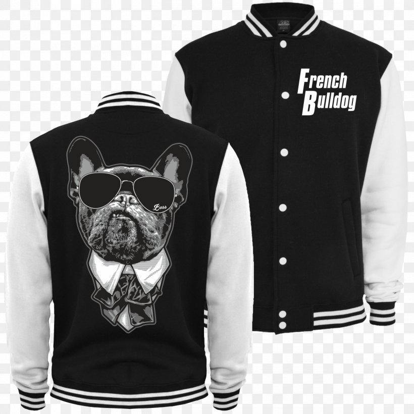 French Bulldog T-shirt Jacket White, PNG, 1301x1301px, French Bulldog, Black, Black And White, Brand, Bulldog Download Free