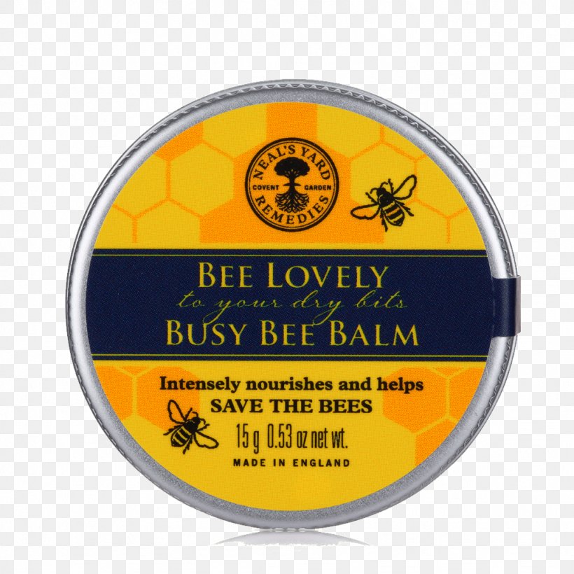 Lip Balm Lotion Bee Neal's Yard Remedies Cream, PNG, 1024x1024px, Lip Balm, Aromatherapy, Bee, Cosmetics, Cream Download Free
