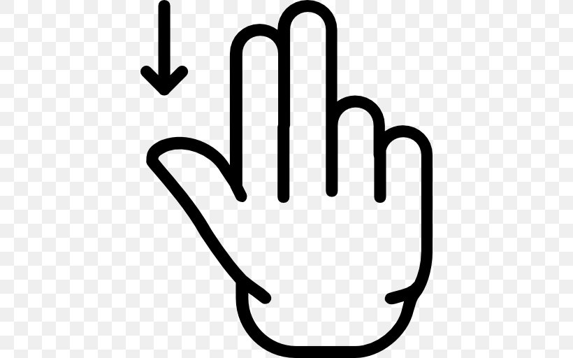 Middle Finger Index Finger Hand, PNG, 512x512px, Middle Finger, Area, Black And White, Finger, Gesture Download Free
