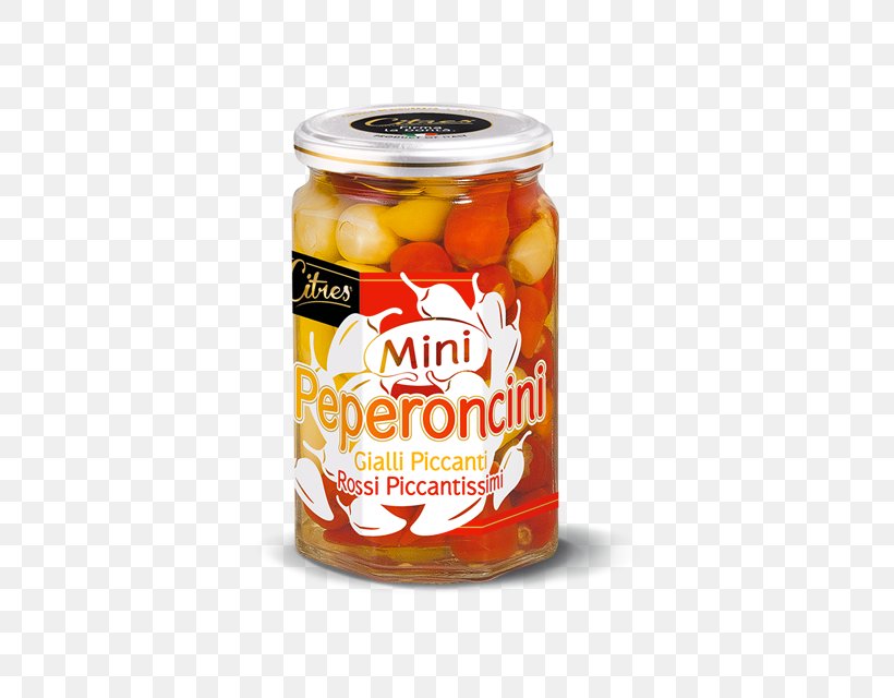 Giardiniera Bell Pepper Chili Pepper Spice Peperoncino, PNG, 640x640px, Giardiniera, Achaar, Bell Pepper, Chili Pepper, Condiment Download Free