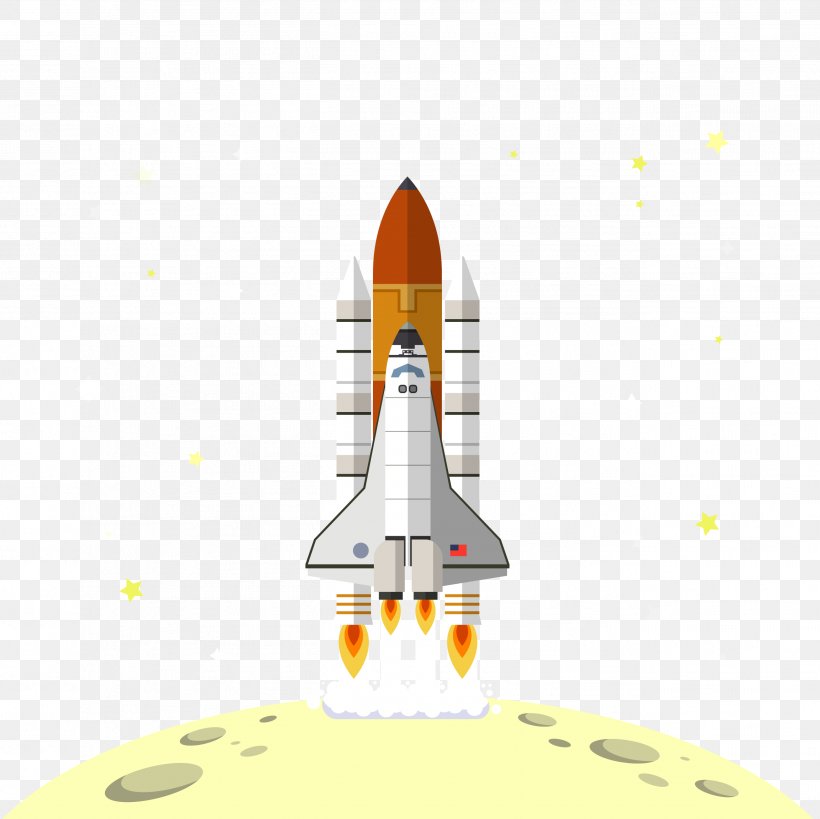Rocket Spacecraft Outer Space Euclidean Vector, PNG, 2601x2600px, Rocket, Cone, Outer Space, Space, Spacecraft Download Free