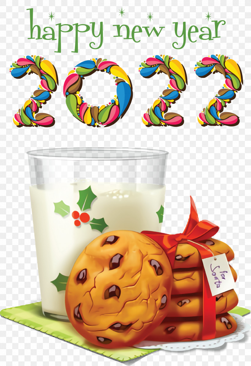 2022 Happy New Year 2022 Happy New Year, PNG, 2058x3000px, Happy New Year, Baking, Biscuit, Chocolate, Chocolate Chip Cookie Download Free