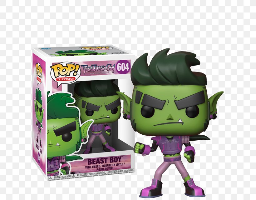 Beast Boy Starfire Funko POP TV Teen Titans Go! The Night Begins To Shine, PNG, 640x640px, Beast Boy, Action Figure, Action Toy Figures, Fictional Character, Figurine Download Free