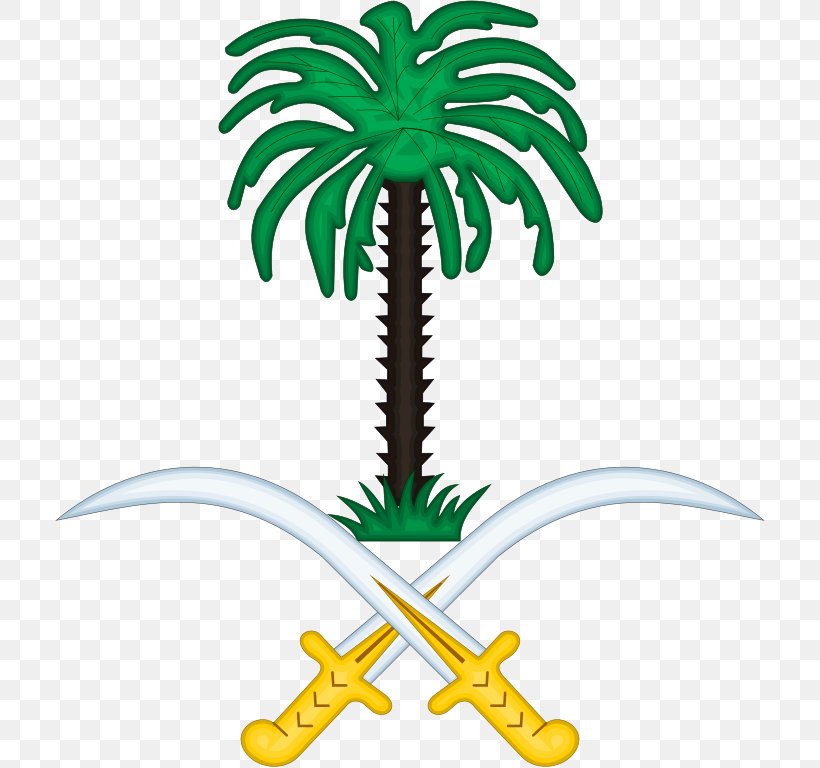 Emirate Of Diriyah Kingdom Of Hejaz Emblem Of Saudi Arabia Coat Of Arms Flag Of Saudi Arabia, PNG, 716x768px, Emirate Of Diriyah, Animal Figure, Arabian Peninsula, Arecales, Artwork Download Free